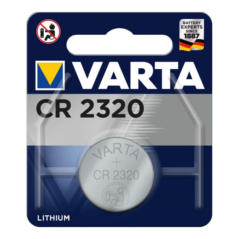 Bateria de lítio Varta cr2320 3v blister 1 unidade ø23x2,0mm