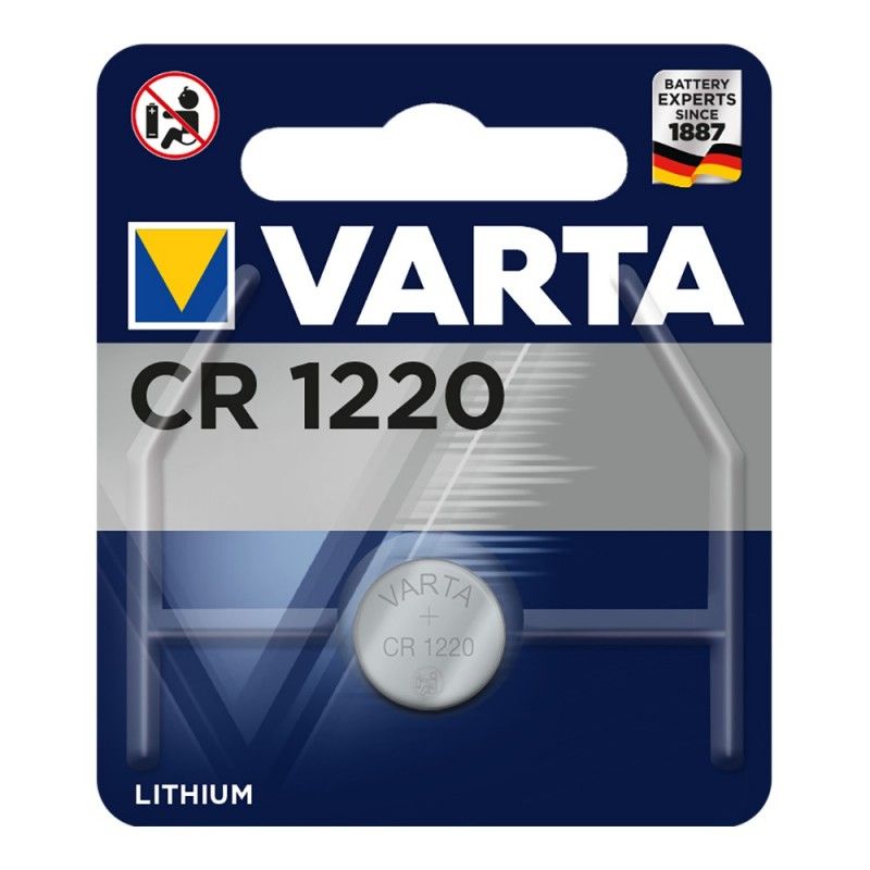 Bateria de lítio Varta cr1220 3v blister 1 unidade ø12,5x2,0mm