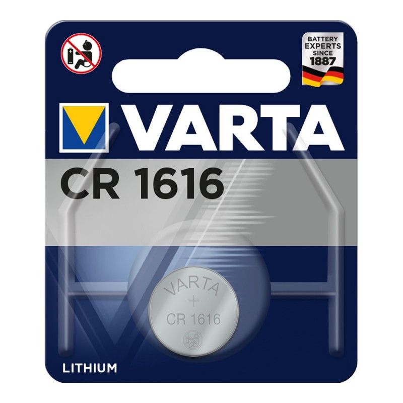 Bateria de lítio Varta cr1616 3v blister 1 unidade ø16x1,6mm