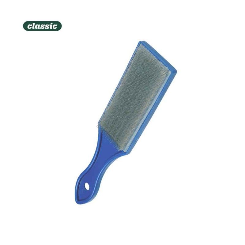 Cepillo cabo plastico de acero para limas  f1100