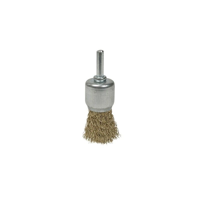 Cepillo brocha con espiga 17 mm   fab017