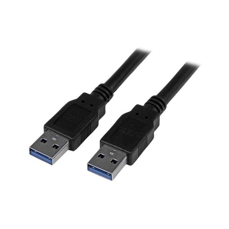 Cabo USB 3.0 AA macho-macho 2m Preto