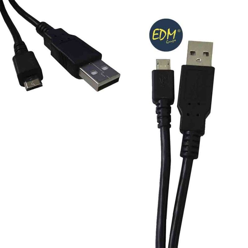 Cabo conector USB para micro USB de 1,8 m compatível com Samsung, Sony, Huawei, LG