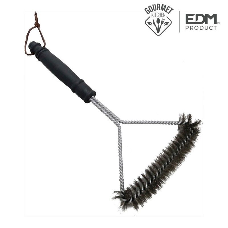 Cepillo bbq acero edm