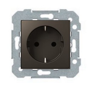 Base de enchufe schuko 2p+tt gris lava BJC 23524-GL