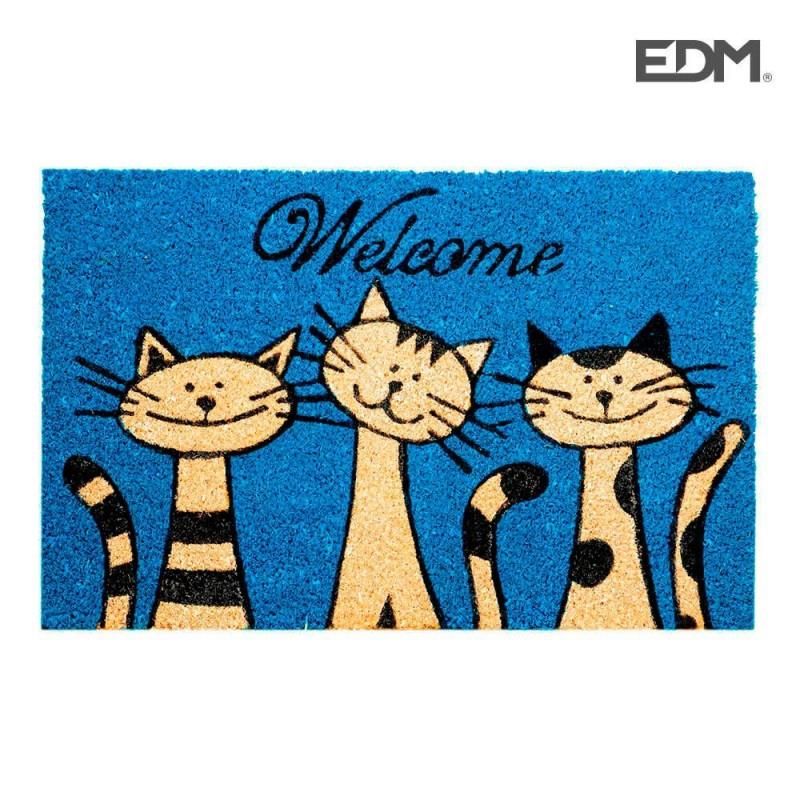 Capacho 60x40cm EDM gatos modelo