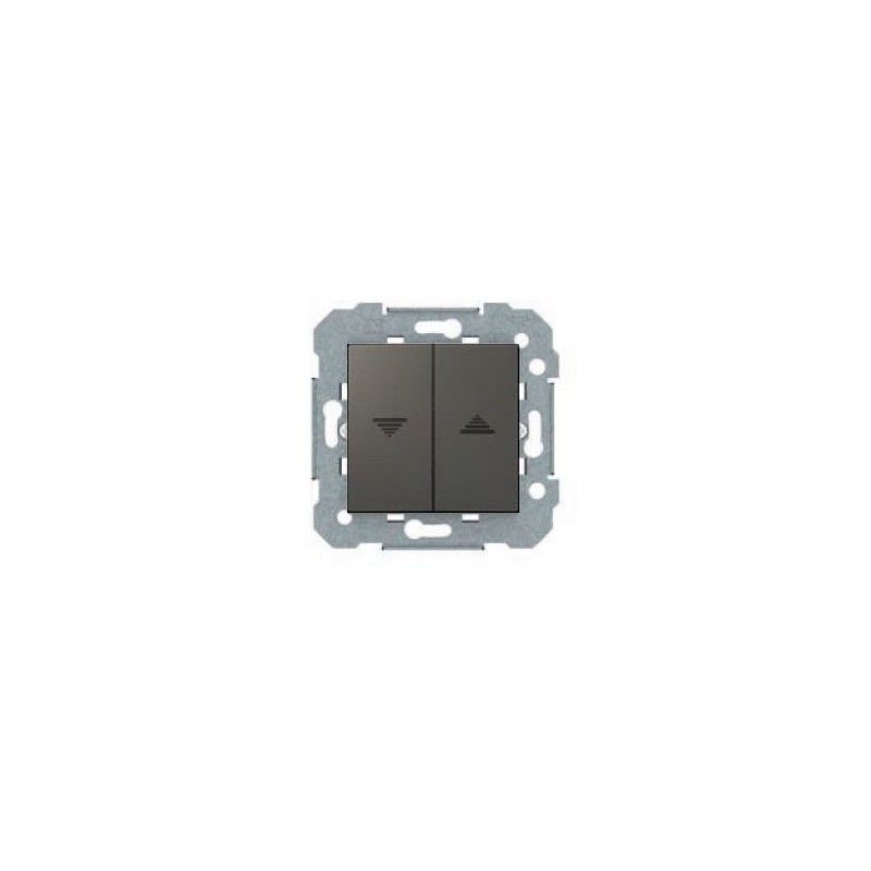 Interruptor de persiana cinza lava série VIVA BJC 23569-GL