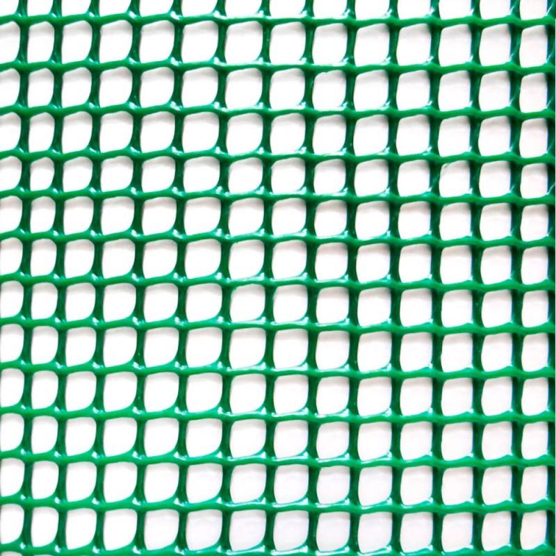 Rolo de malha leve Cadrinet Cor Verde 1x25m quadrado 4,5x4,5mm Faura