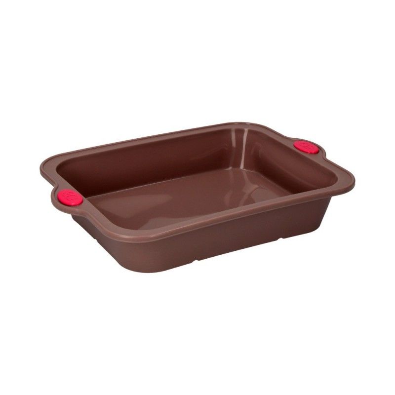 Molde de Silicone Quadrado Premium 32,5x23x6,45cm