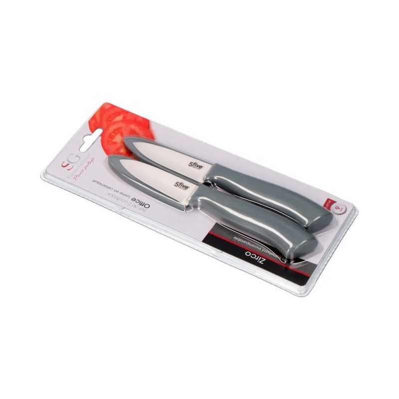 Kit de 2 Facas de Cerâmica 18cm