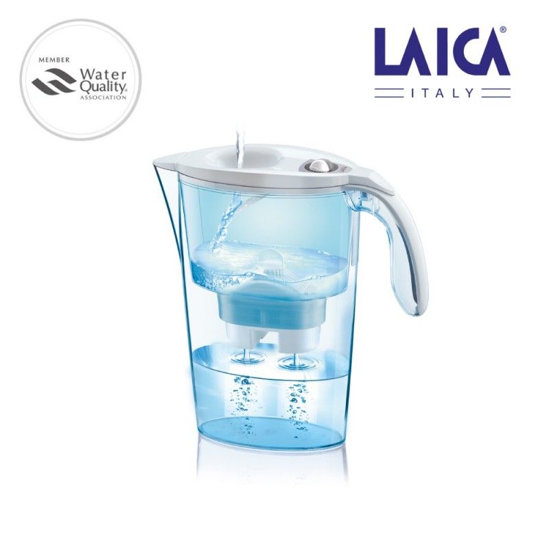 Jarra filtrante laica stream mecanica j31-cc blanca 2,3l