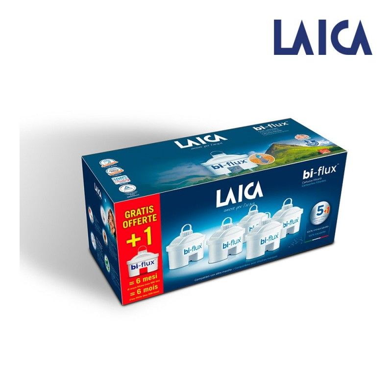 Pack filtros 5+1 laica 