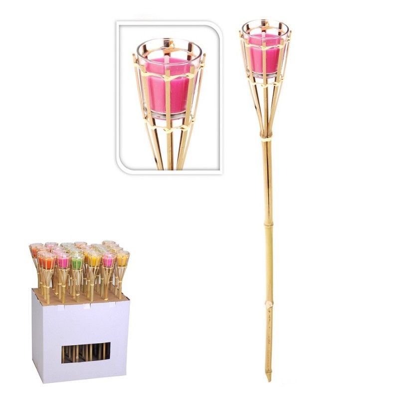 Torch garden 76cm with candle citronella 75x7,5 euro/u