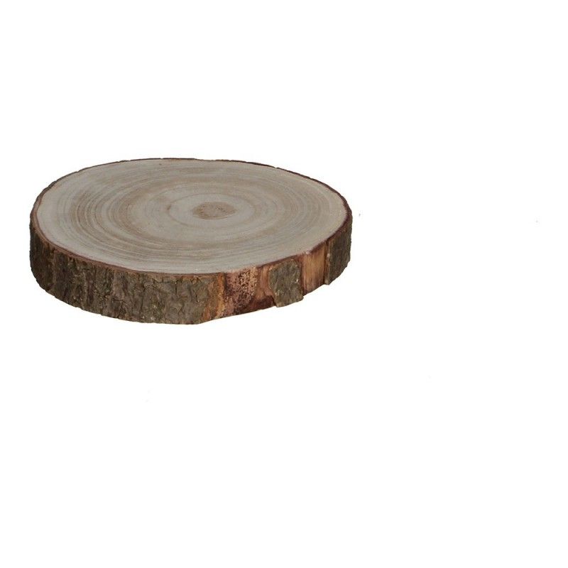 Base decorativa tronco madera altura 3cm