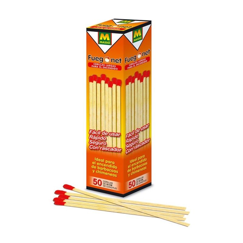 Matches 20cm long 50uds