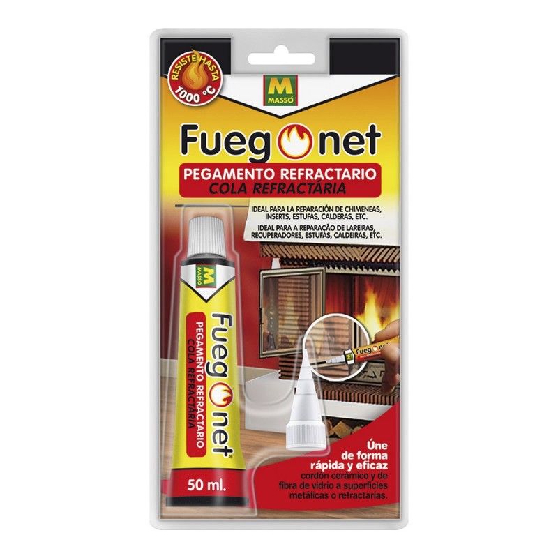 Pegamento refractario - 50ml - fuegonet