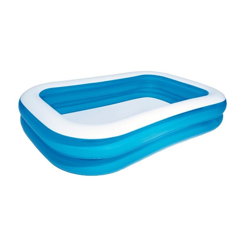 Piscina Retangular INTEX 2 Anéis 262x175x56cm 2 Câmaras de Ar