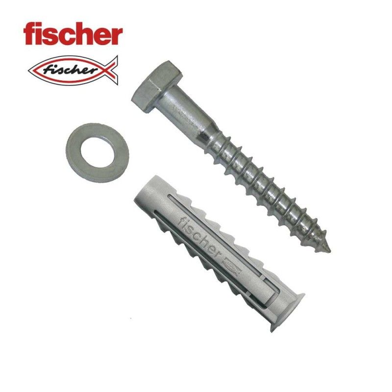 Tampões roscados FISCHER SX 10x50mm - Blister 5 unidades 567828