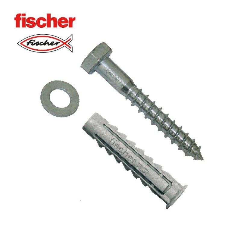 Blister taco+tornillo fischer wl 10x80k 2uds