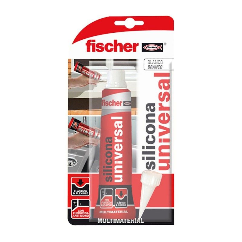 FISCHER Universal Silicone Transparente - Blister 50ml 98719