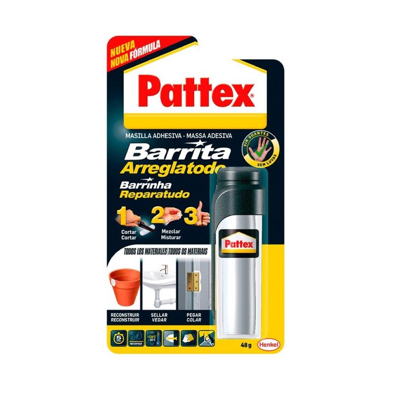 Massa reparadora PATTEX Fix Everything Stick 48g 2668471