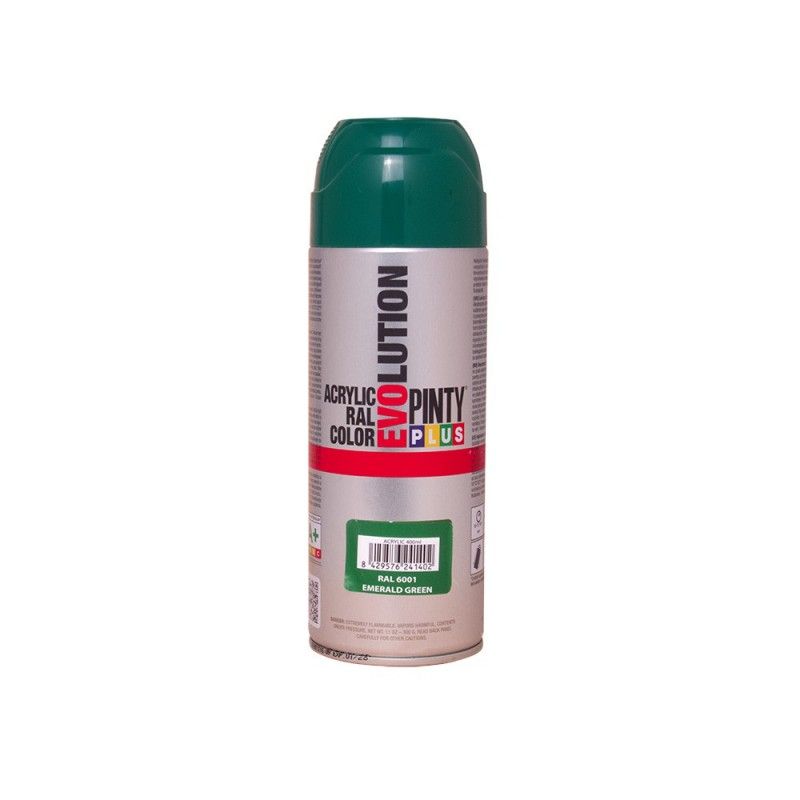 PintyPlus Evolution Tinta Spray RAL 6001 Verde Esmeralda 520cc