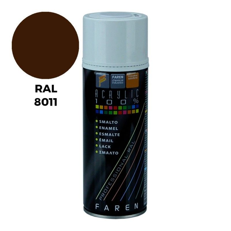 Spray ral 8011 pardo nuez 400ml.