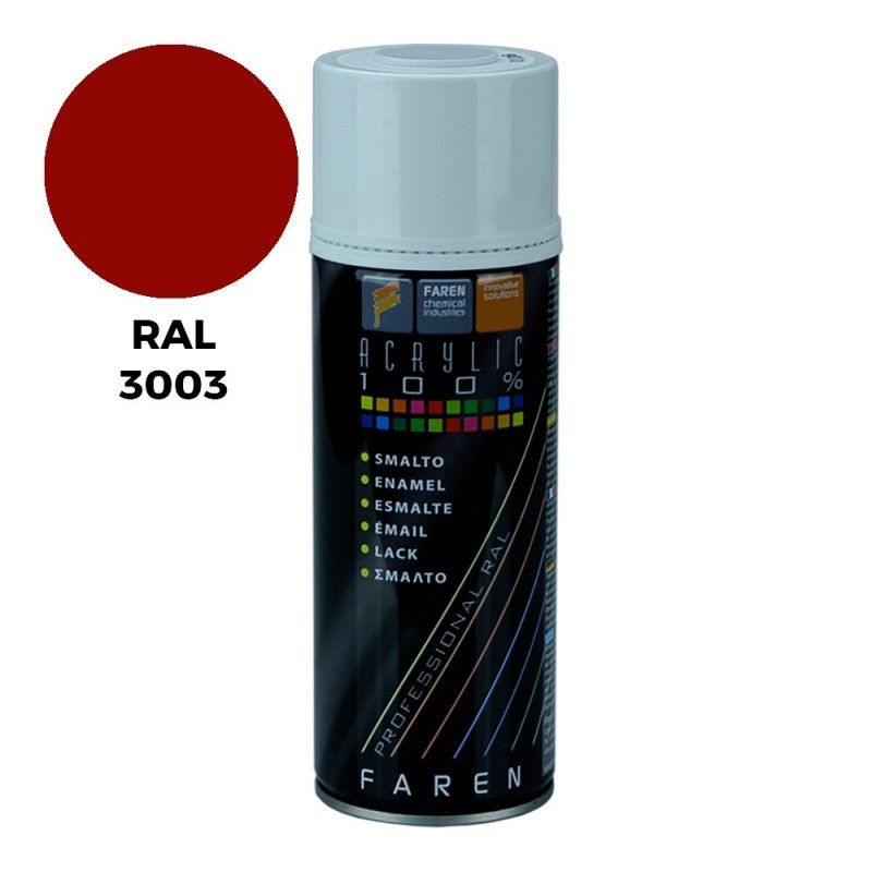 PintyPlus Evolution Tinta Spray RAL 3003 Vermelho Rubi 520cc