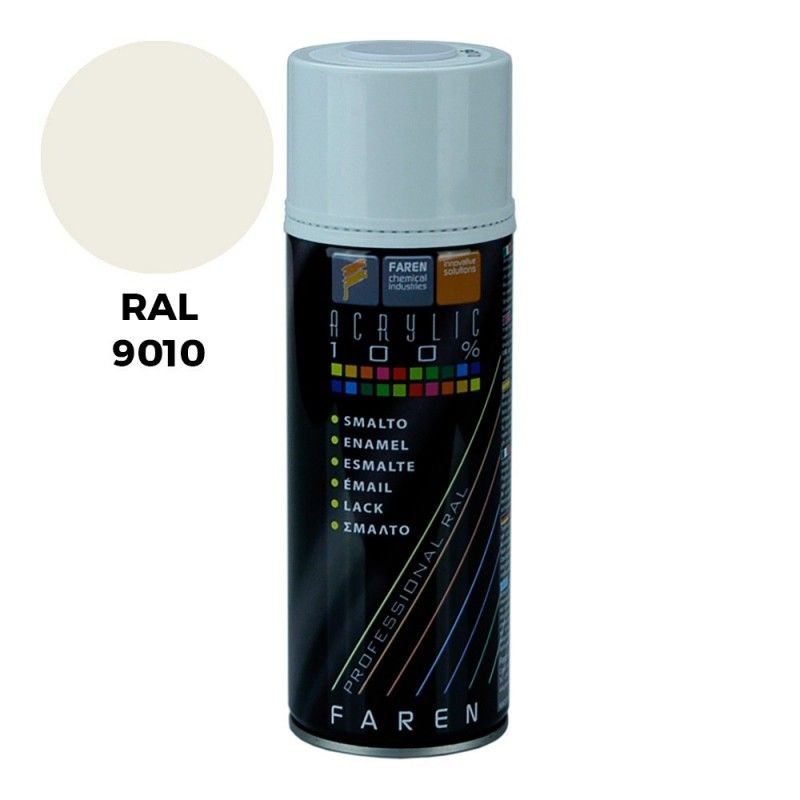 Tinta Spray PintyPlus Tech Appliances Branco RAL 9016 520cc