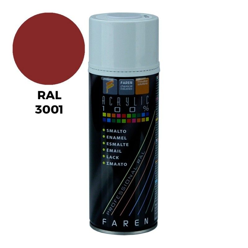 PintyPlus Evolution Tinta Spray RAL 3001 Sinal Vermelho 520cc