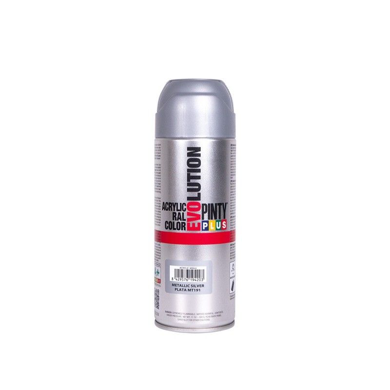 Spray metalizado gris 400ml