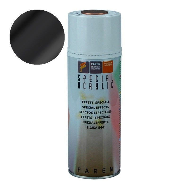 Spray metalizado negro 400ml