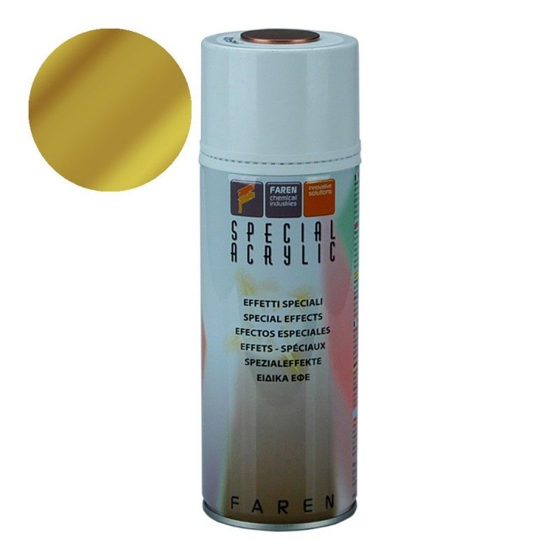 PintyPlus Art & Craft Spray Paint Cromo Efeito Ouro 520cc C151