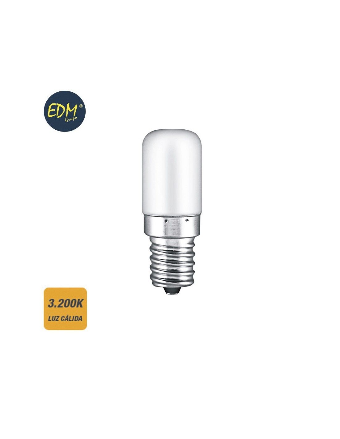 Bombilla de led esférica E14 5W luz fría 6000K 470 lm GSC 2002341