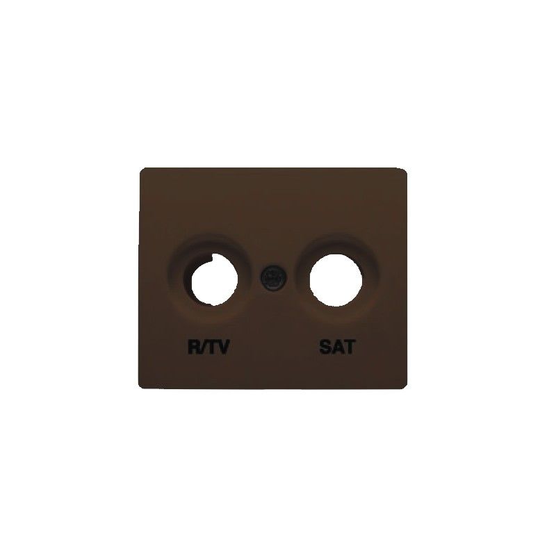 Deckel steckdose, TV-SAT, SCHOKOLADE, BJC IRIS 18320-CH