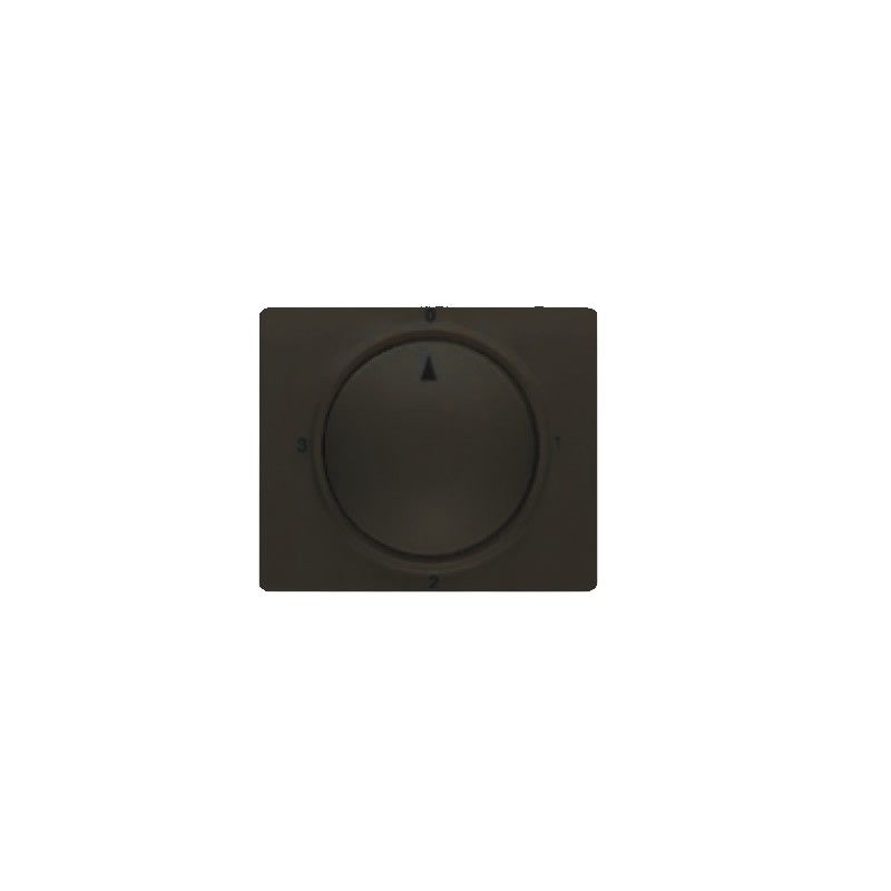 Cap et bouton, commutateur rotatif CHOCOLAT BJC IRIS 18796-CH