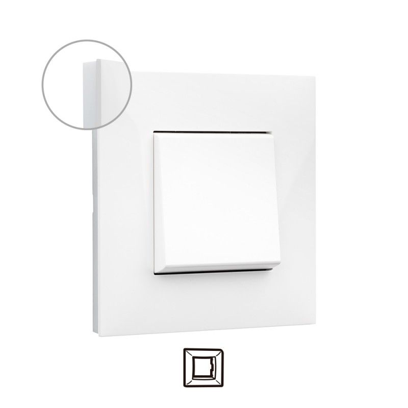 Marco 1 elemento VALENA NEXT blanco LEGRAND 741001