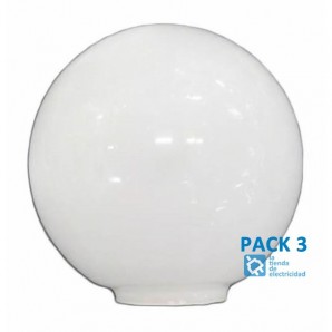 Bombilla de filamento LED Opal, esfera P45, 4W/470lm, casquillo