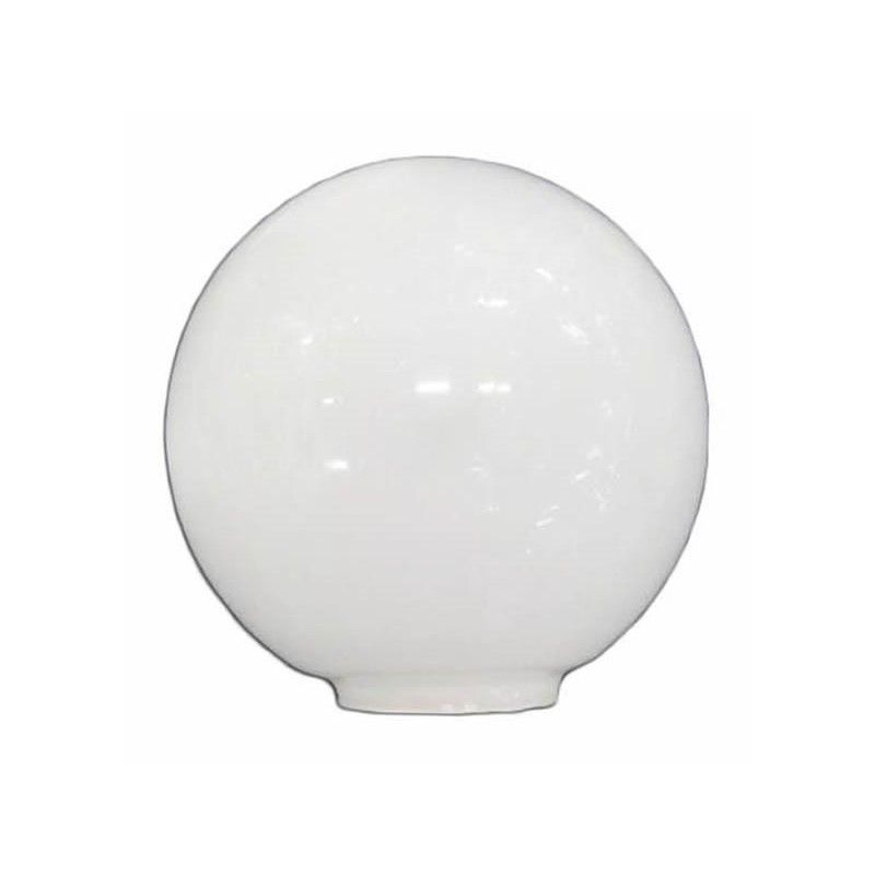 Pack 3 Tulipa de cristal bola opal de 14 cm boca de 5cm MS 87025/14