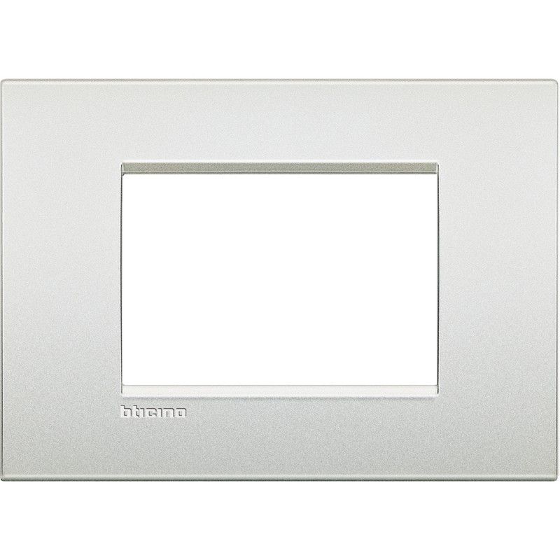 Placa Livinglight AIR Blanco perla 3 módulos LNC4803PR